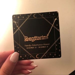 Fashion Nova Sagittarius Pendant Necklace
